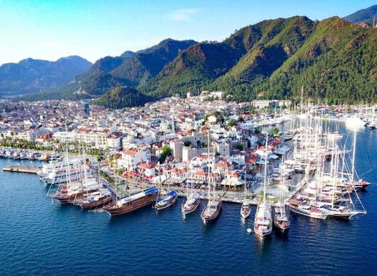 Marmaris city in Turkey