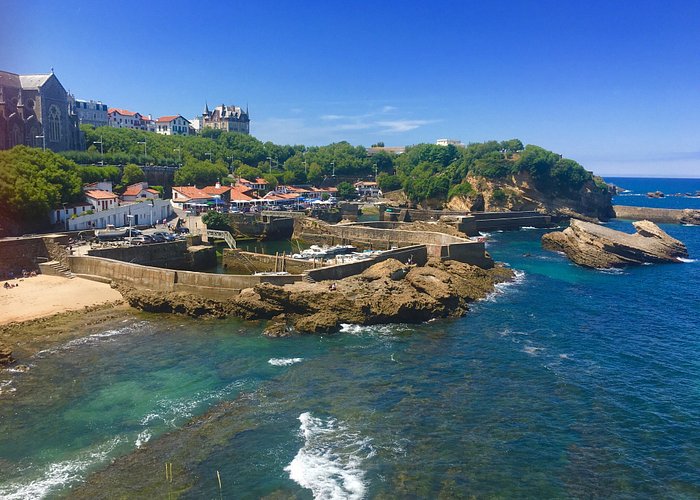 Biarritz city in France