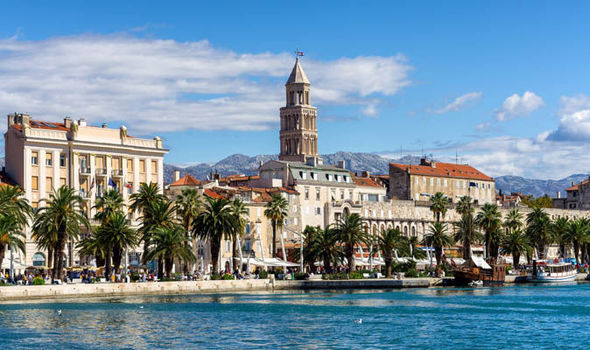 Split- city in Croatia