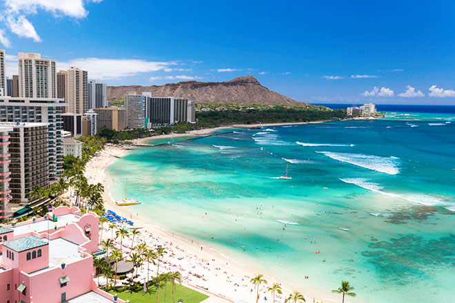 Oahu – island in Hawaii