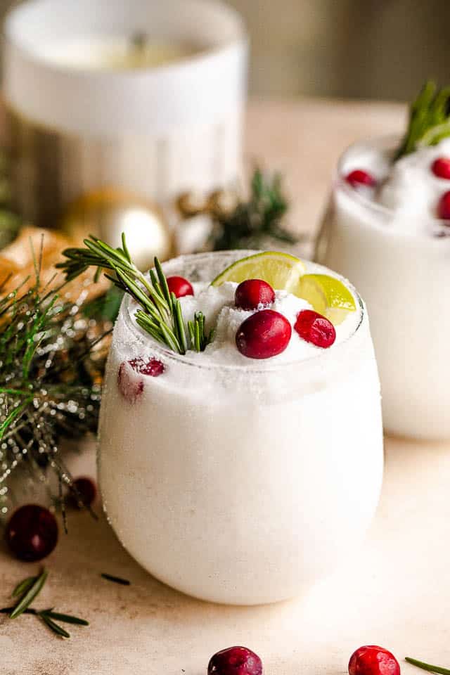 Christmas margarita frozen