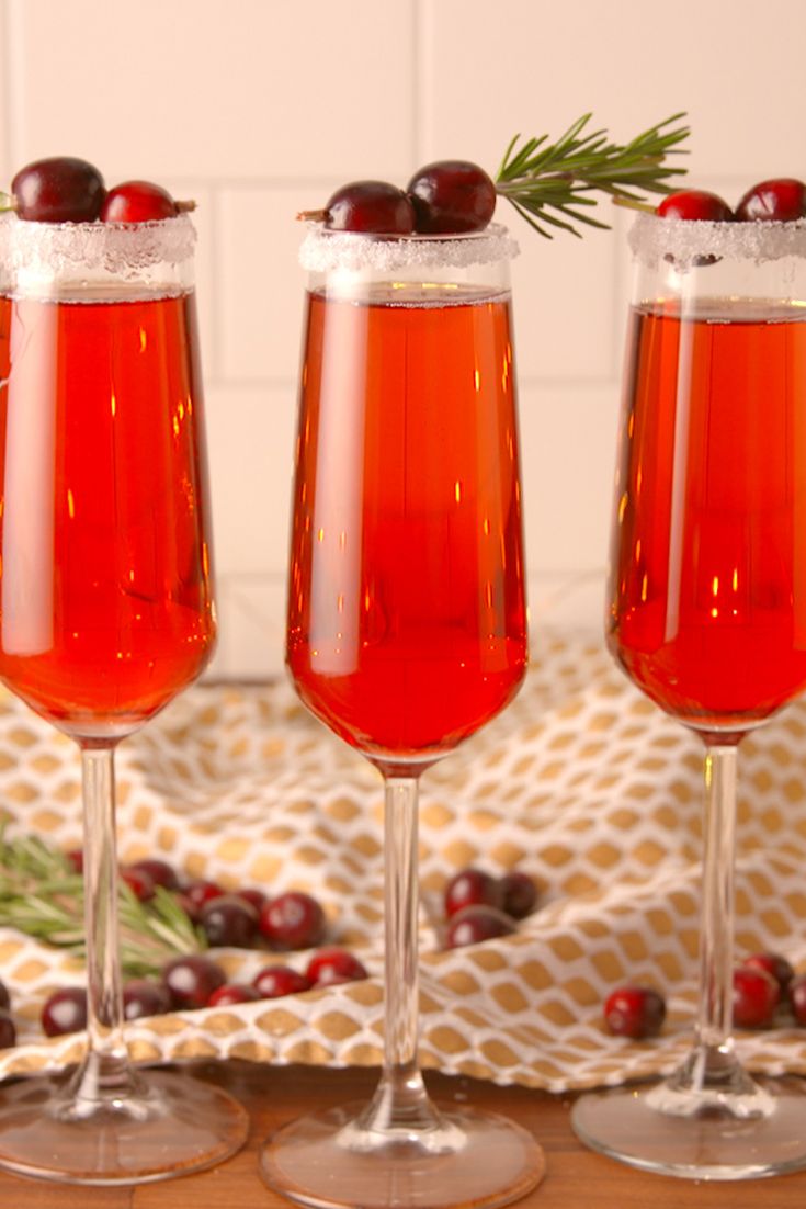 Christmas cocktails