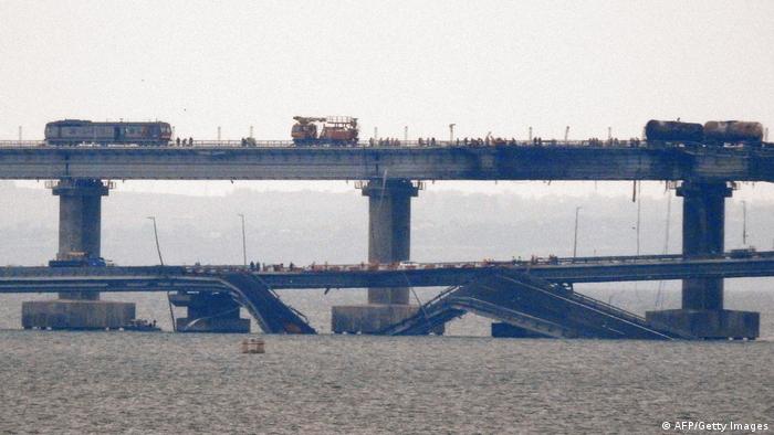 Russia has announced when it plans to repair the bridge in Crimea