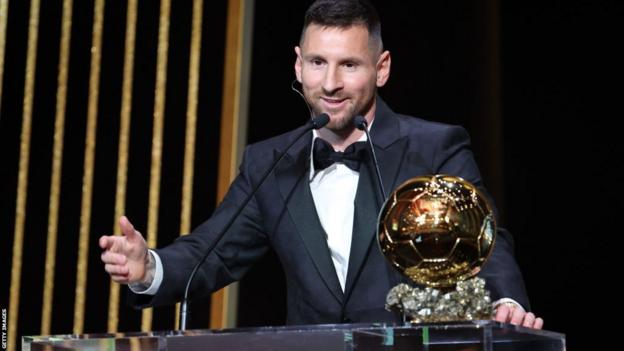 Simply the best: The world bowed to Lionel Messi for the eighth time!